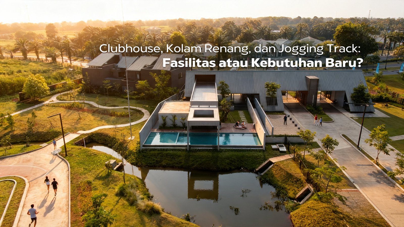 Clubhouse, Kolam Renang, dan Jogging Track: Fasilitas atau Kebutuhan Baru