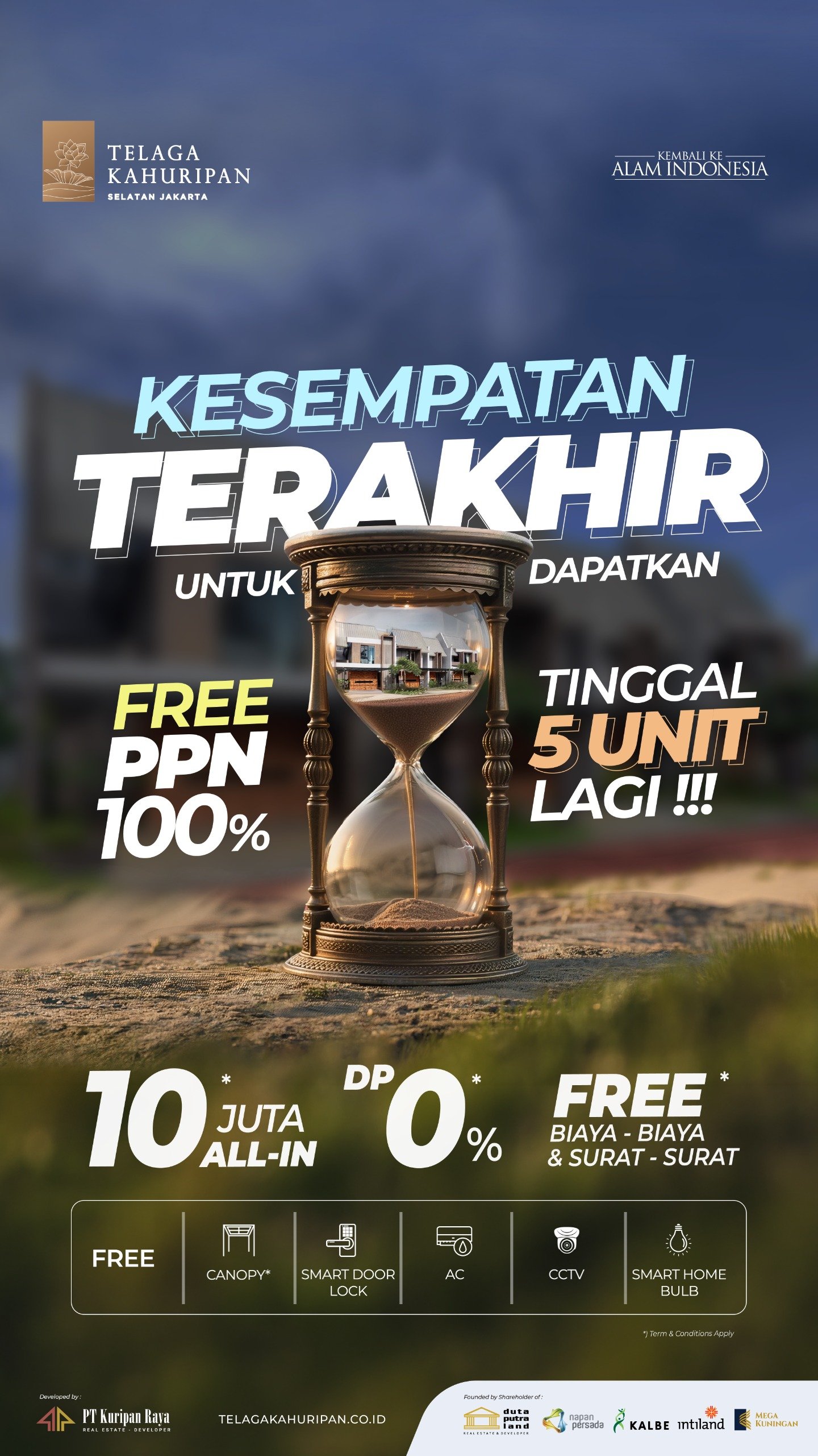 Promo DP 0%, Siap Huni